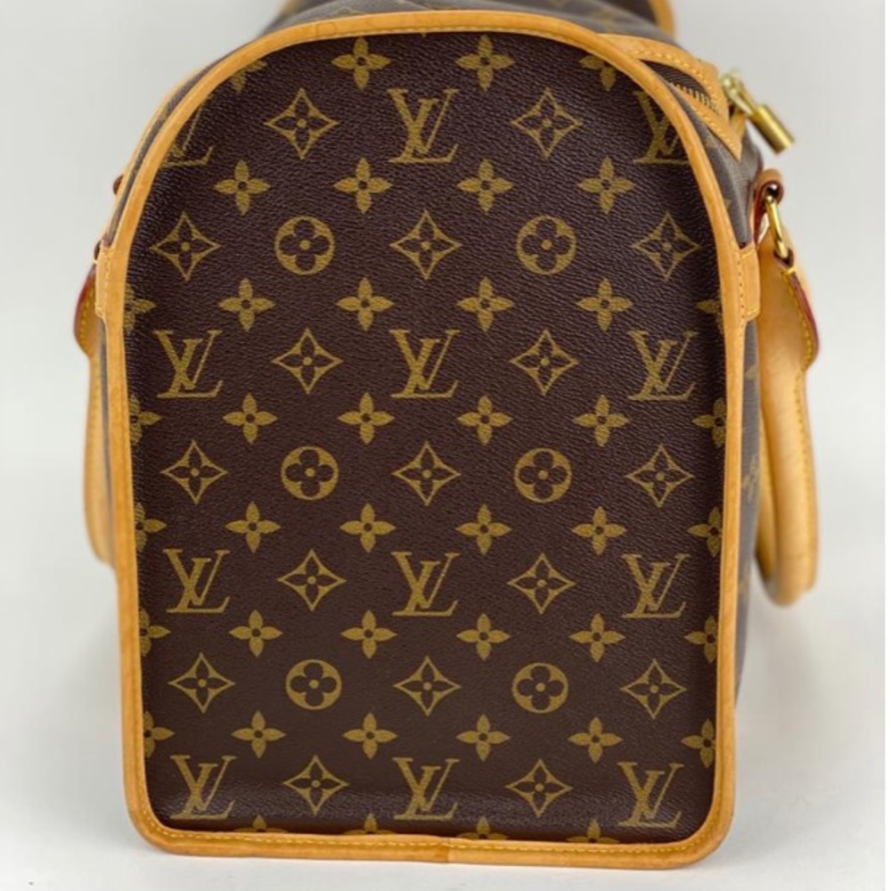 Louis Vuitton Monogram Canvas Pet Carrier Bag Brown Tan - Picture 6 of 15